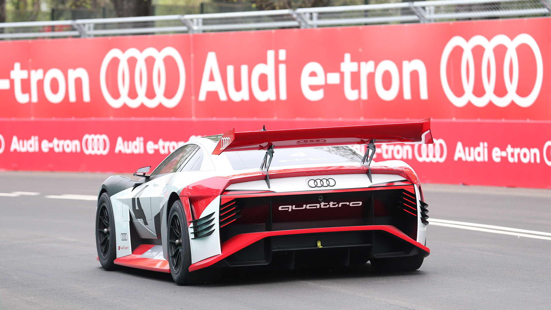 Formula E, Rome E-Prix 2018, Audi e-tron Vision Gran Turismo